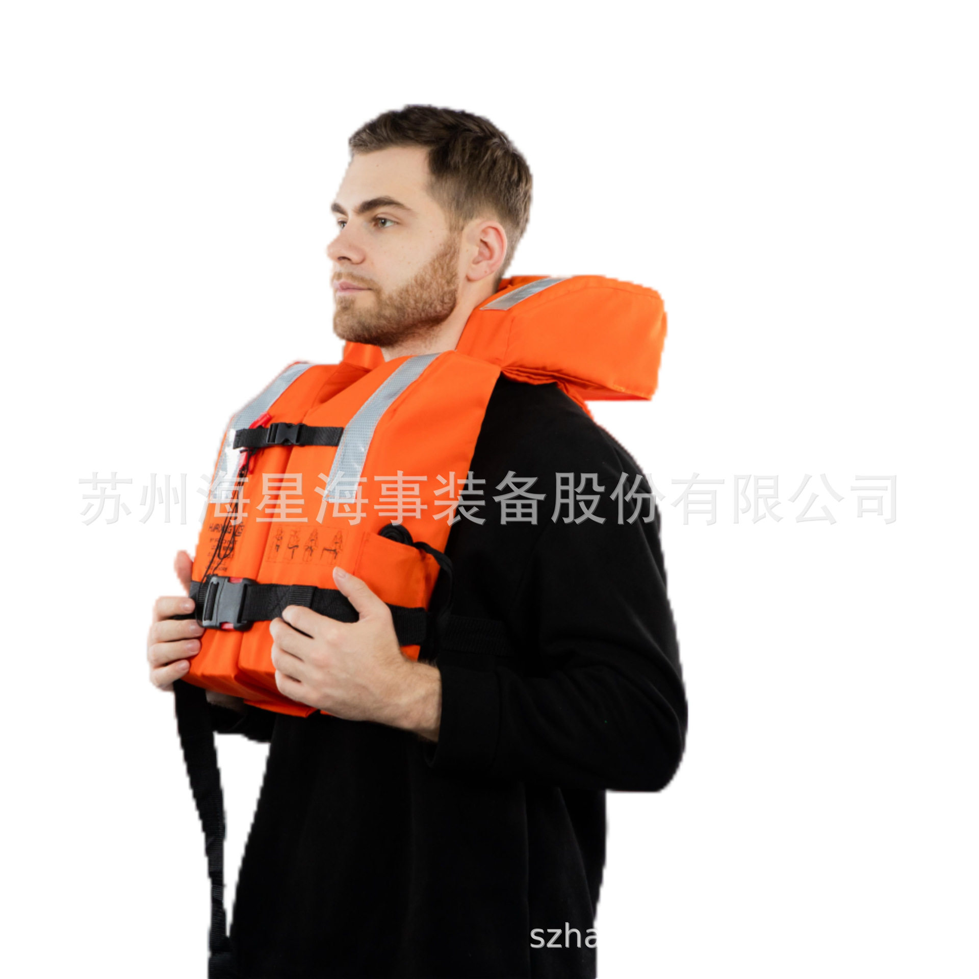 厂家批发海星HXY-A6船用成人海上救生衣CCSEC救生衣支持印字