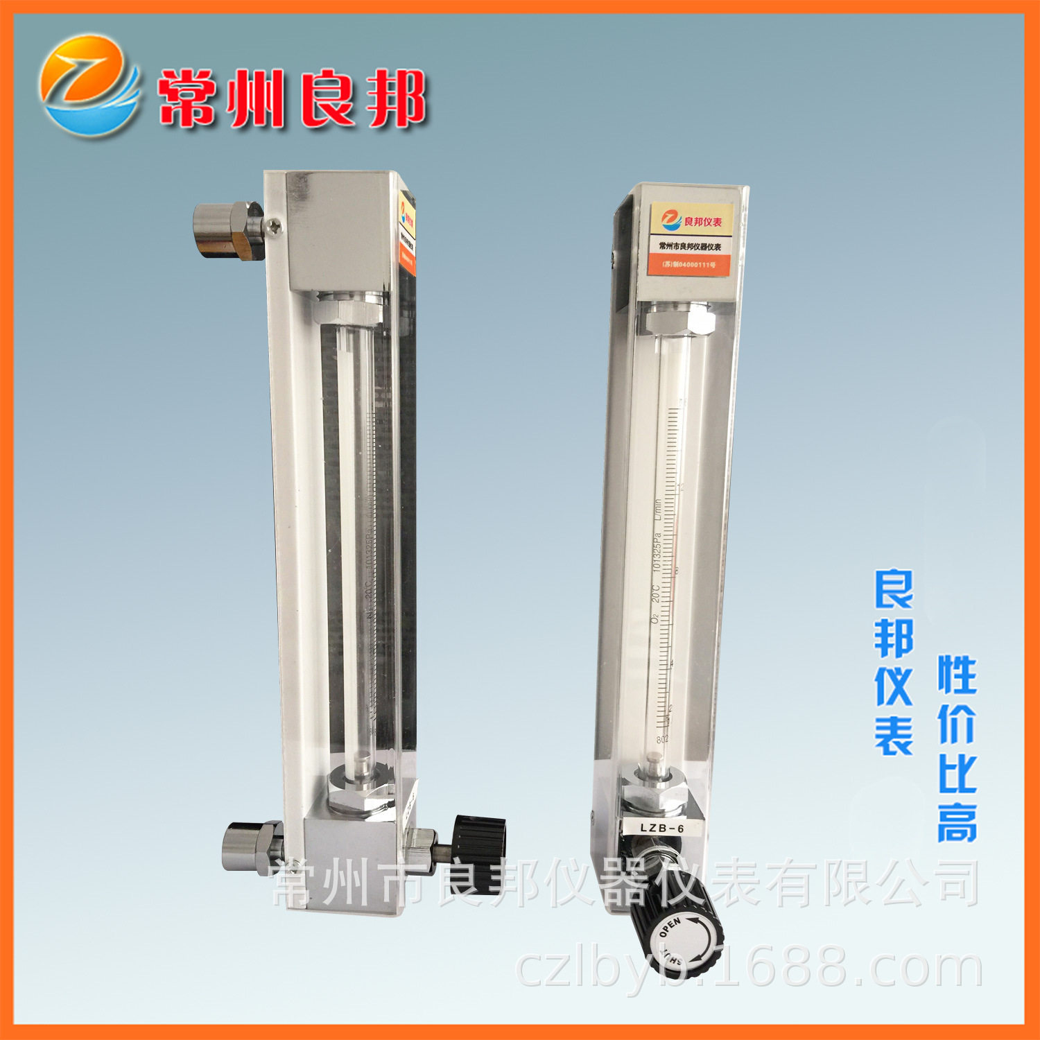 LZB-10气体玻璃转子流量计准确度好外形美观带导杆浮子不晃动