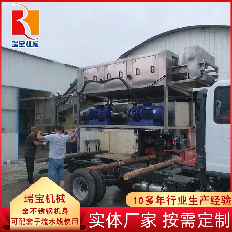 6米常规洗姜机参数 老姜清C洗机视频 山东洗姜机多少钱