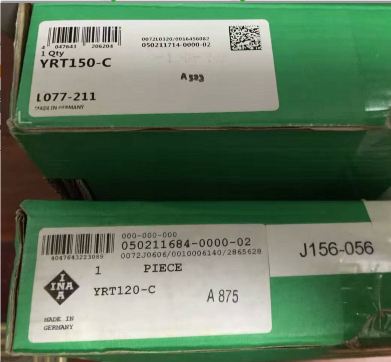 INA机床转盘轴承精密转台YRT150-C推力/向心轴承丝杠转台轴承
