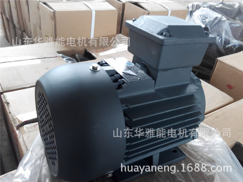 船用Y-H-132S-4-5.5电机防腐F1型轴头丝M10x30左侧出线可