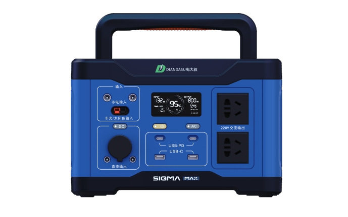 户外移动电源800W/1000W/1800W大容量便携大功率摆摊露营储能电源