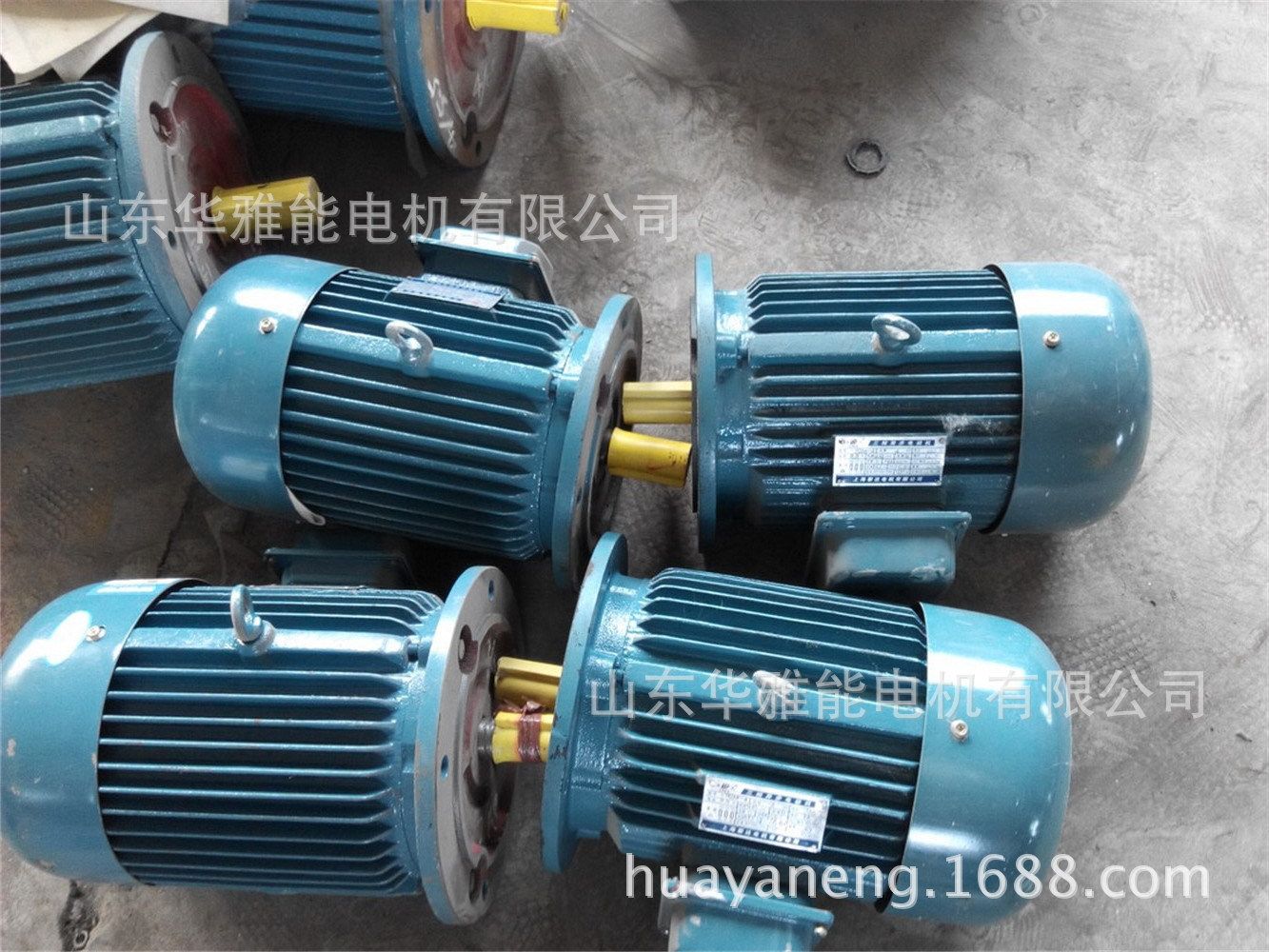 YX3高效电机V1安装YX3-112M-2-4电机法兰安装孔键和键槽长度相同