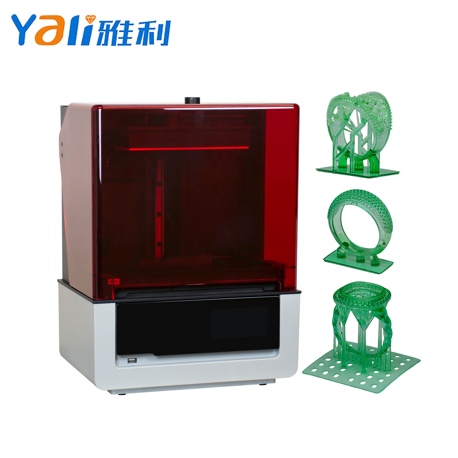 珠宝3d打印机光固化高精度工业级商用405nm压胶模可铸造首饰蜡模