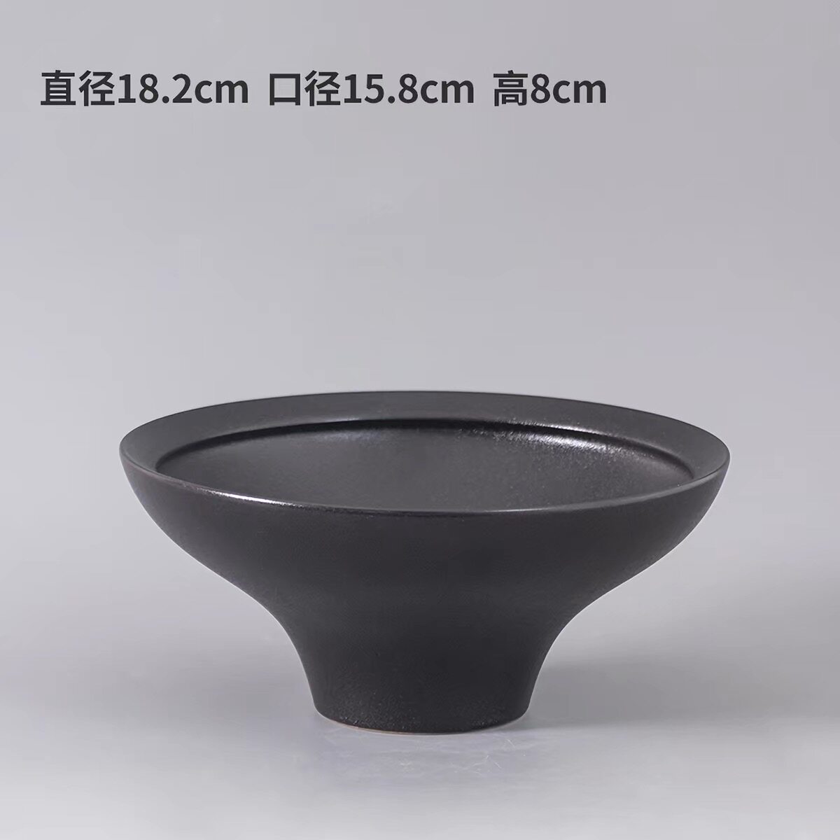 无孔水培苔藓球新中式接水盆
