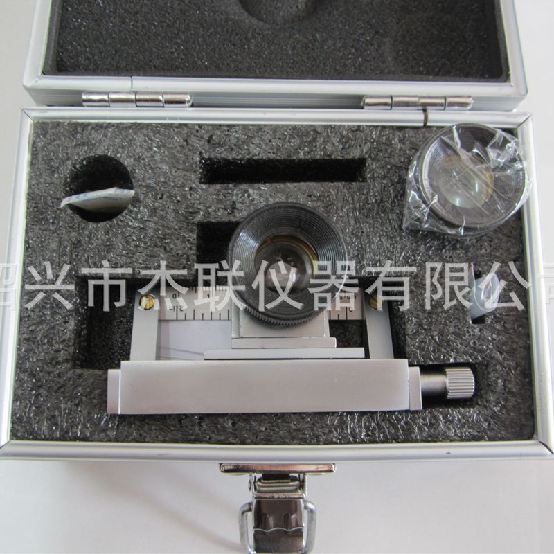 面料双镜头照布镜/纺织Y511BA型织物密度镜/移动式织物密度分析镜