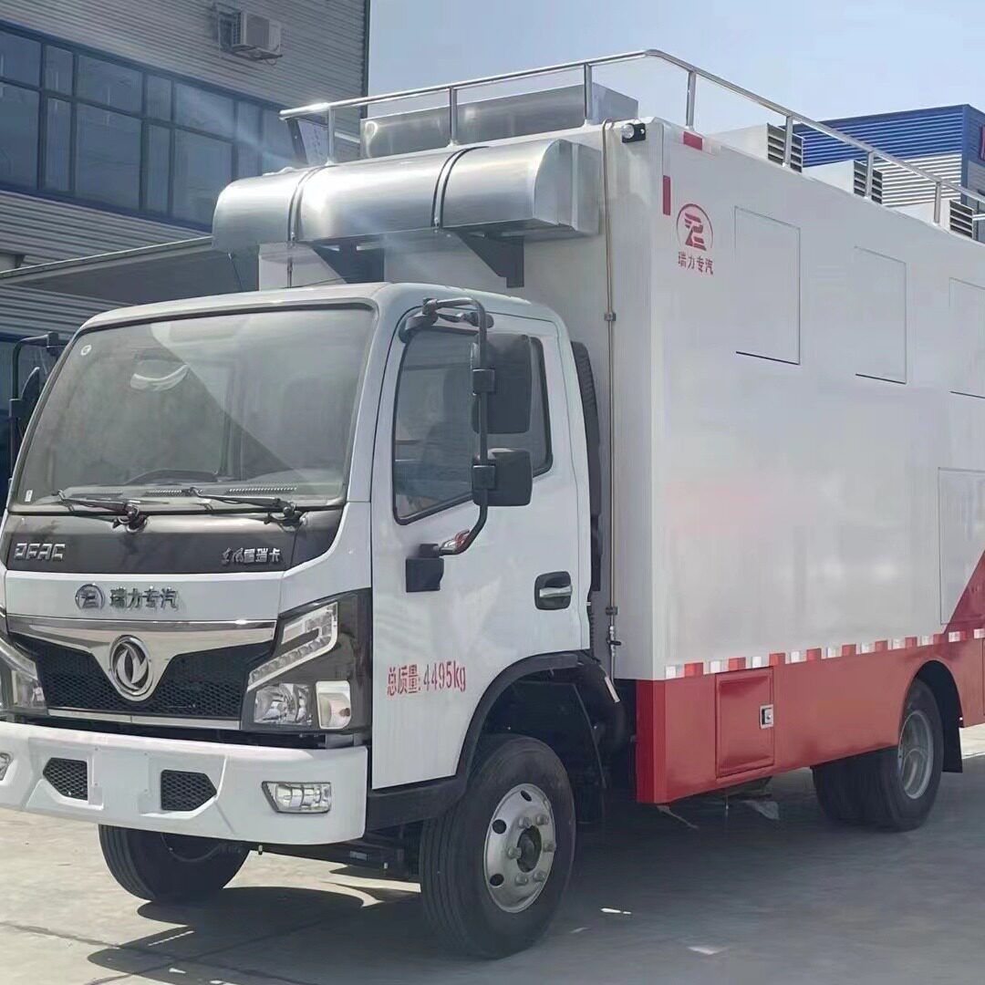 流动餐车东风小多利卡餐车|移动厨房多功能餐饮车