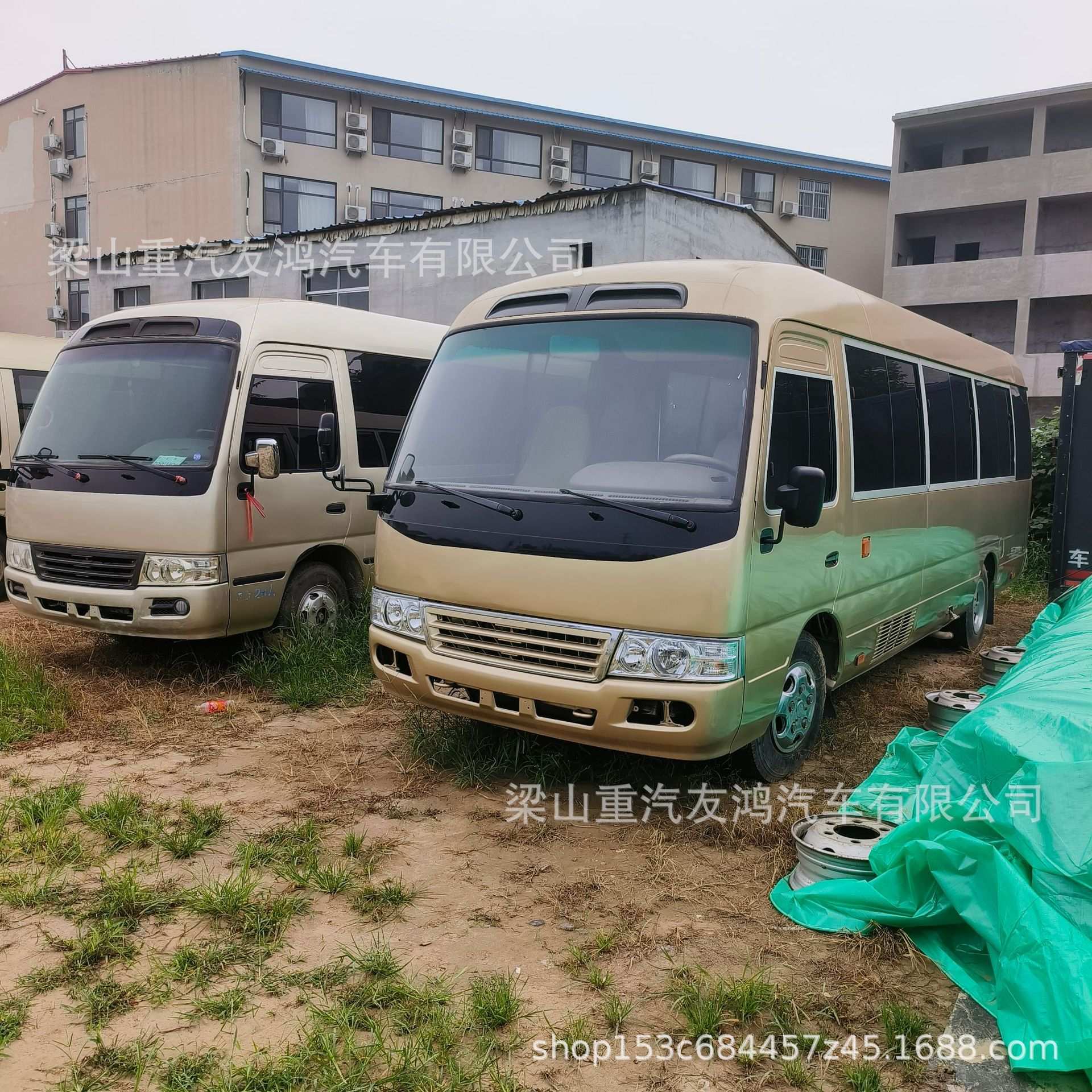 出口35座中巴客车 19-23座旅游车 06年丰田考斯特 非洲大巴车