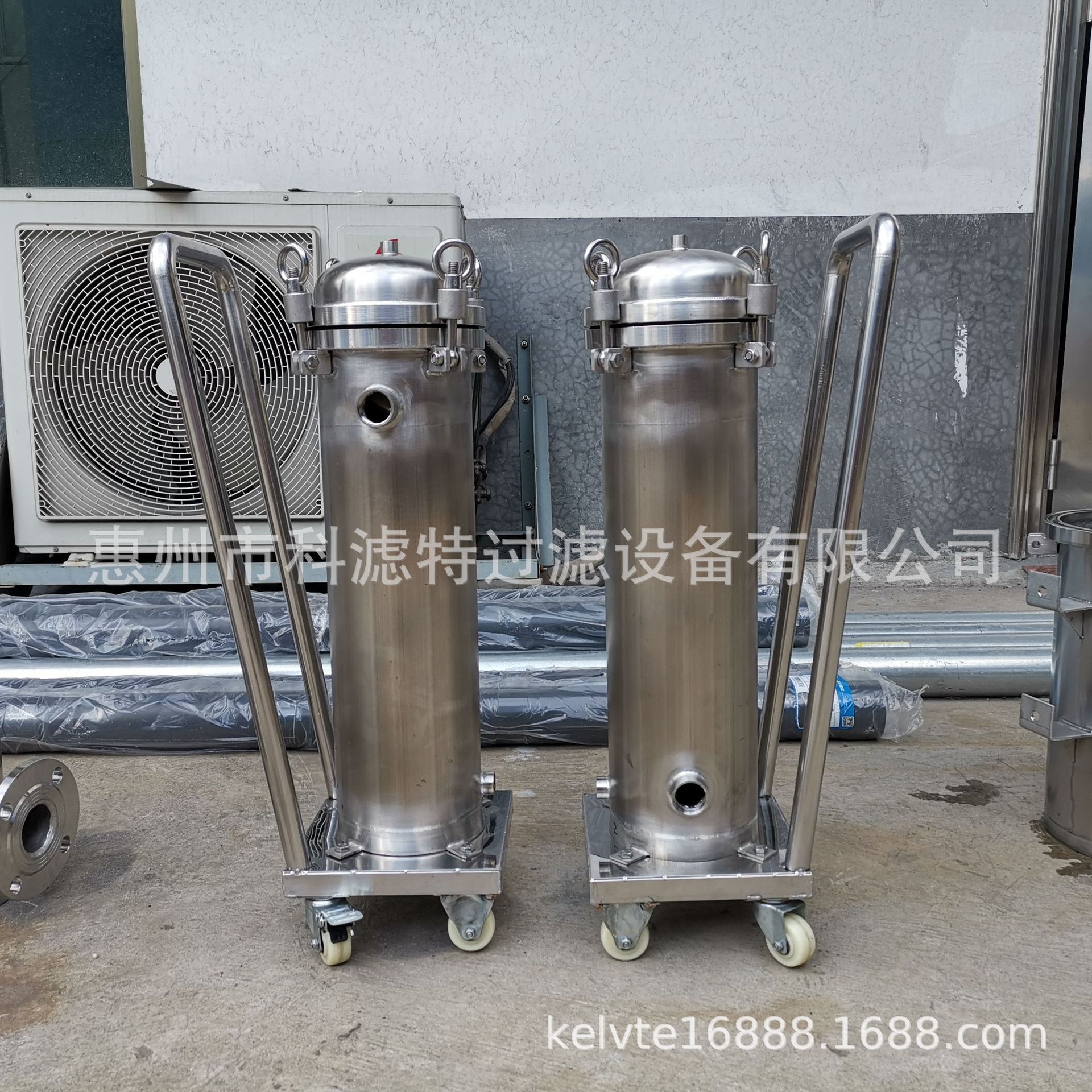 不锈钢便携移动多袋氏过滤器