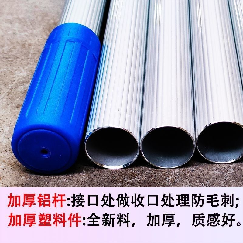 一支杆玻璃刮擦玻璃神器r6m加长伸缩杆清洗外窗户高层9m保洁刷刮