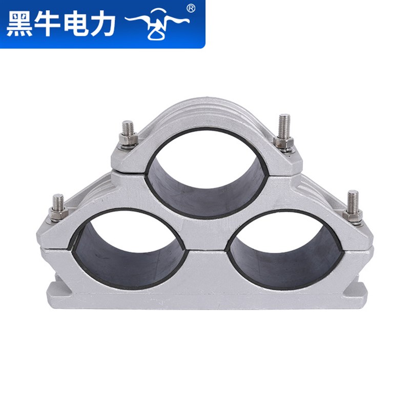 高压电缆固定夹JkGPD电缆固线夹抱箍线卡末端用绕性三芯电缆固定
