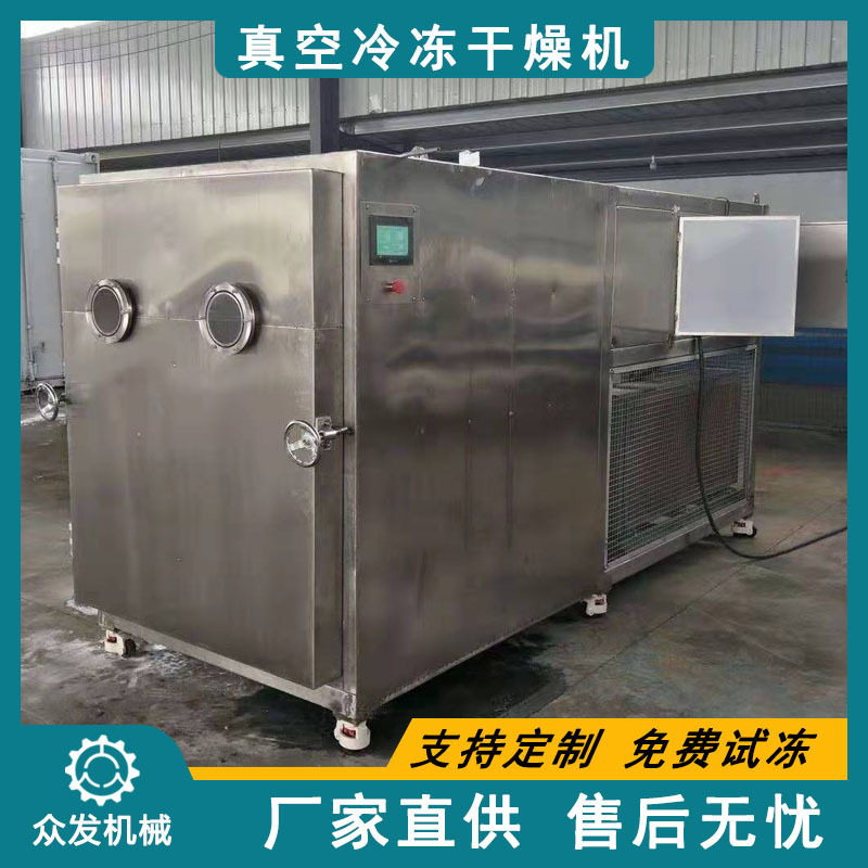 桑椹树莓黄桃银杏真空冻干机