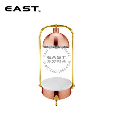 电热式镀金精钻圆形石面保温台【EAST东方厨具】