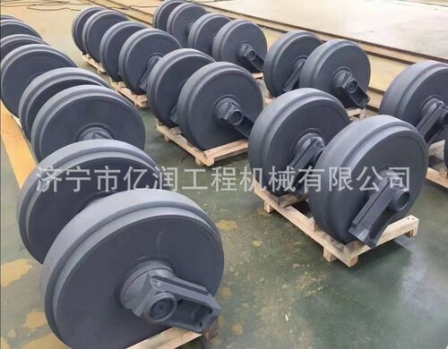 松PC650挖机履带板支重轮引导轮