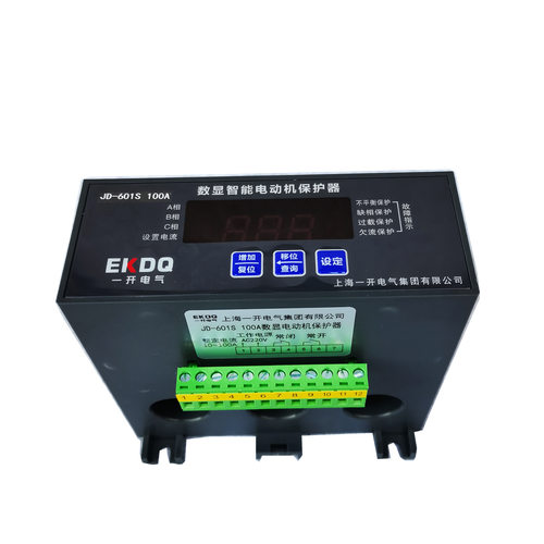 JD-601S数显电机保护器100A