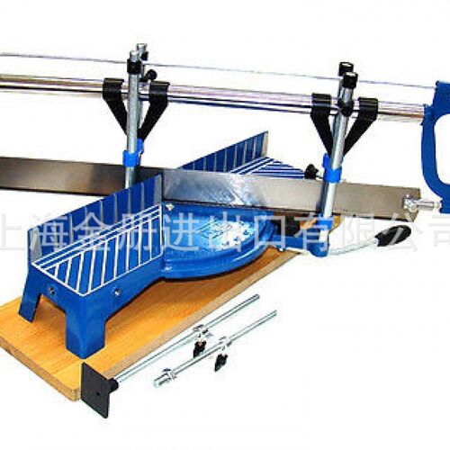 跨境 角锯 mitre saw儿童木工工具550MM/600MM手工具锯木底板橙色