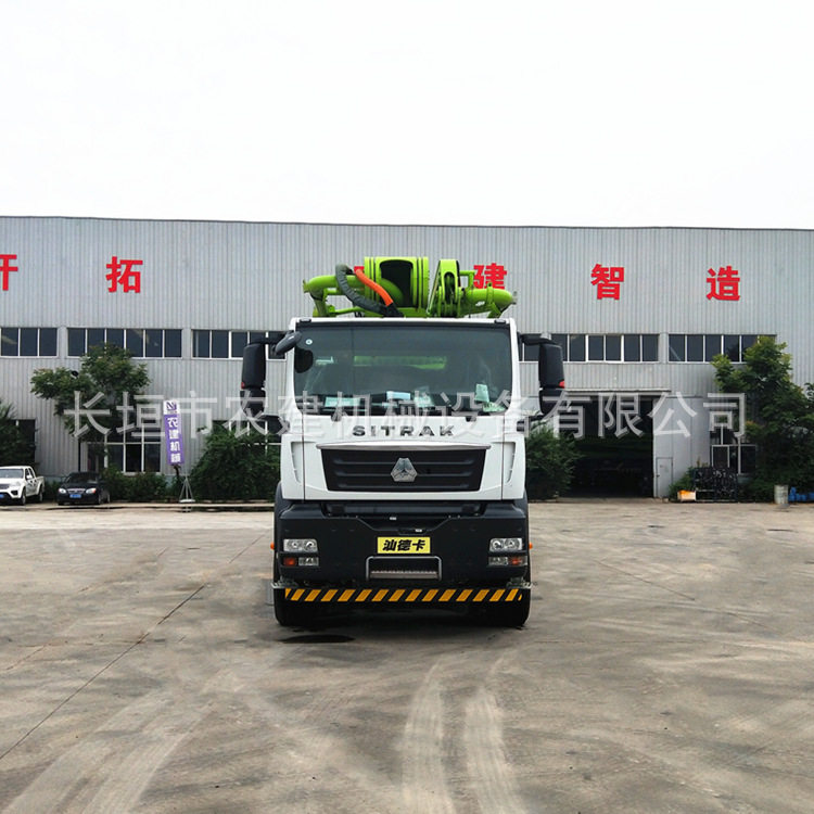 重汽汕德卡58米混凝土泵车