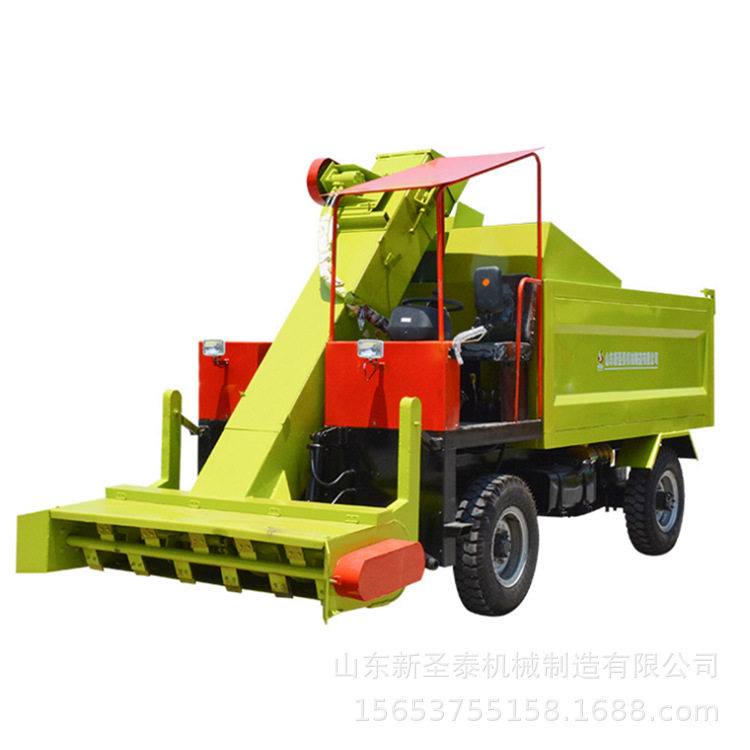 柴油5立方自动清粪车 牛场用三轮清粪车