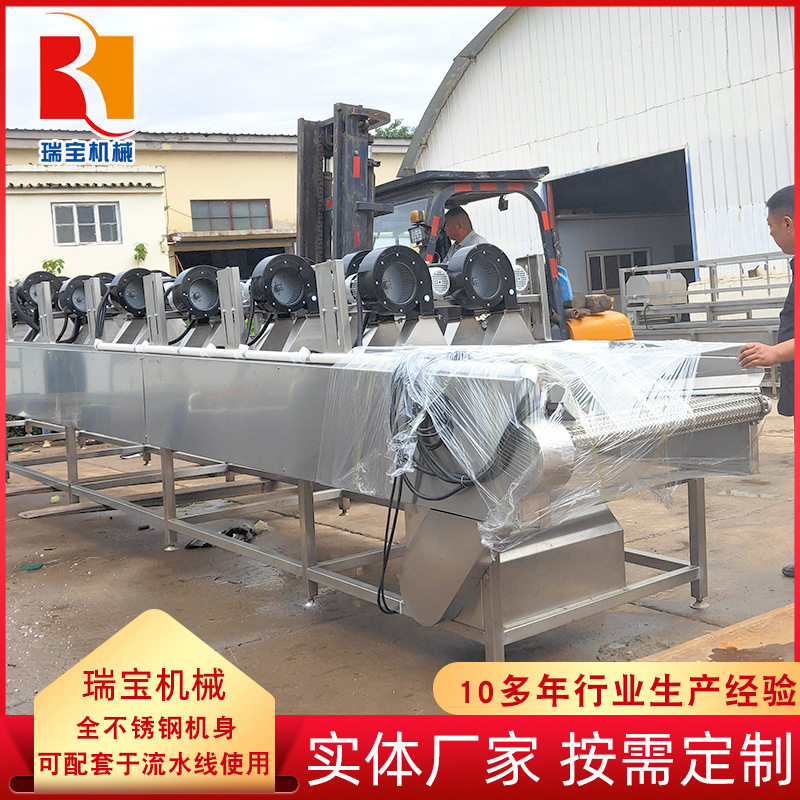 鲜姜清洗干燥设备 大姜切片干燥流水线 生姜风干效果客户沟通要求
