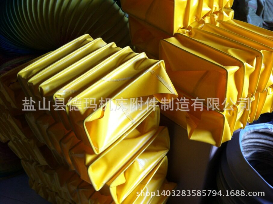 高温帆布通风软连接方形通风软连接通风软连接耐高温软连接