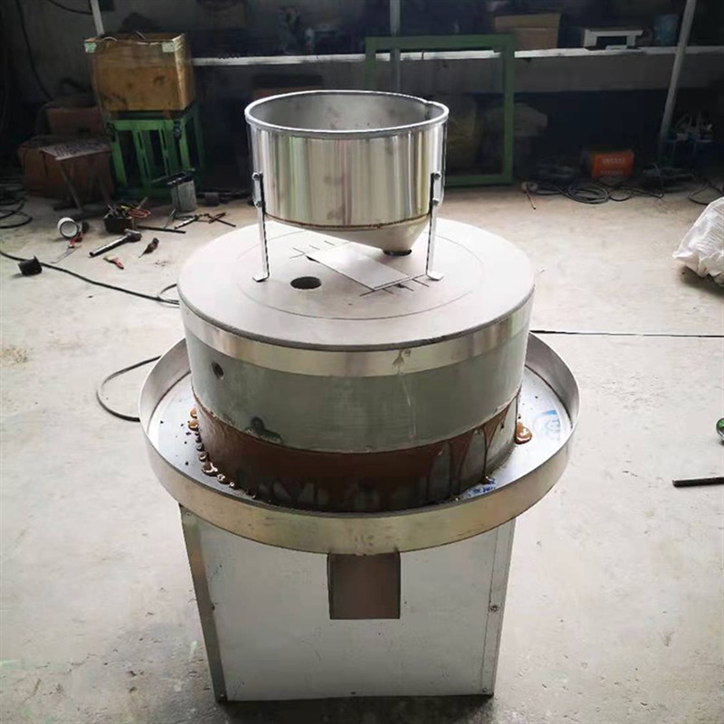 家用石磨磨浆机石磨花生酱机y流动香油机小型商用石碾子可碾谷子