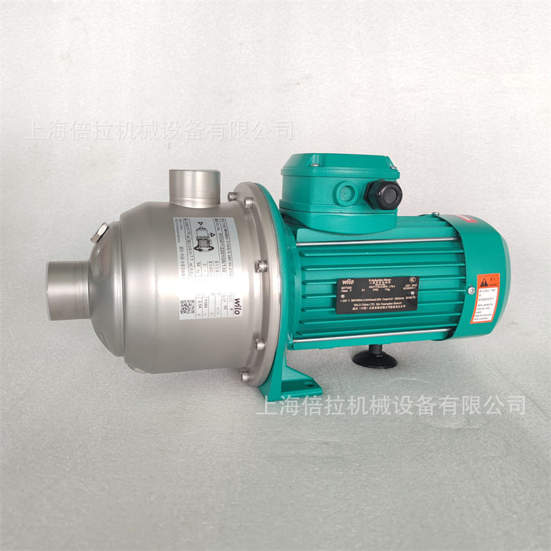 德国wilo威乐不锈钢冷却水循环泵卧式多级离心水泵MHI405-220V