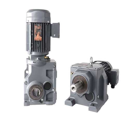格瓦48V无刷电机伞齿轮减速机 智能搬运车400W~7.5KW无刷减速电机