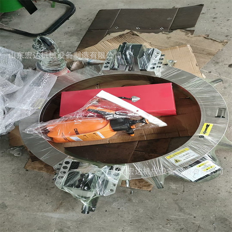 大型钢板铣边机 自动行走刀盘式直边倒角机 可翻转直板冷铣坡口机