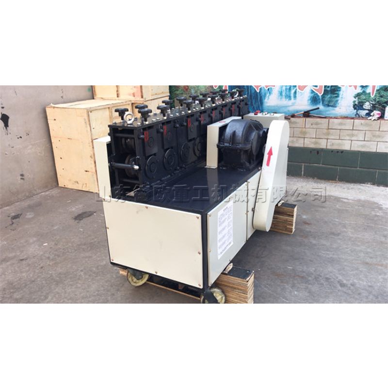 小型4*6建筑管j校直机 台式钢管脚手架管材矫直机 建筑管保养设备