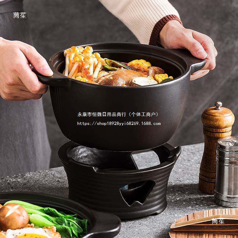 盖砂th$*&hsd锅家用固体酒精炉小火锅底座加热餐木具新款商用锅锅