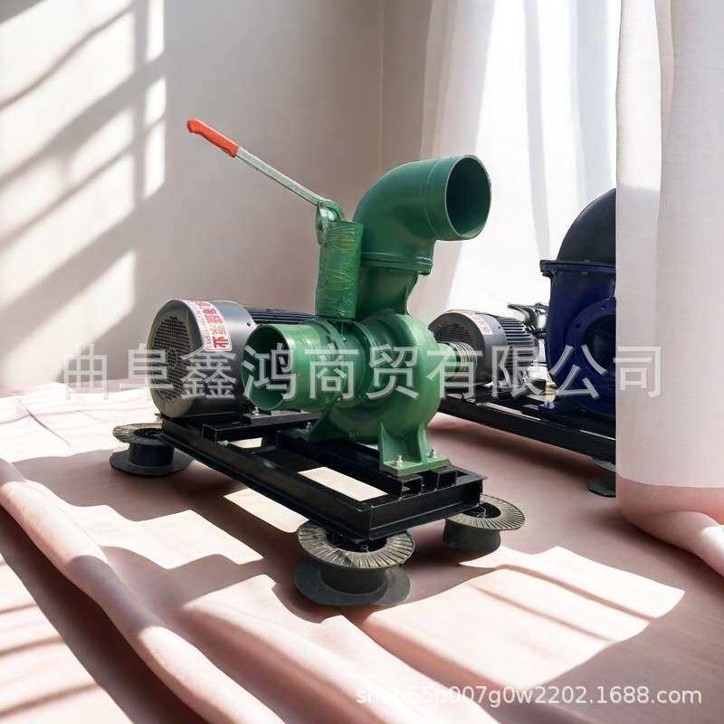 加大8寸离心泵 三相电机水冷柴油机水泵 超大排量抗洪神器抽水泵