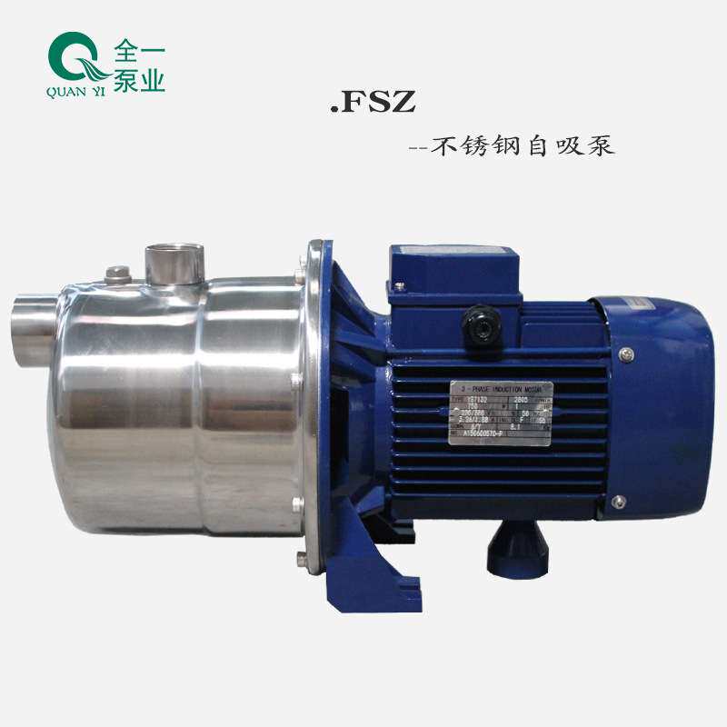 FSZ不锈钢自吸泵小型恒压供水泵家用无塔供水用水泵卫生级饮料泵