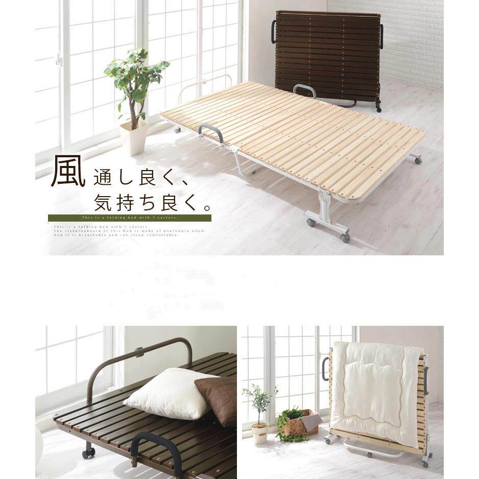 出口硬实木床板折叠F968MS8J床办陪公室午休单人午睡床酒店加床月