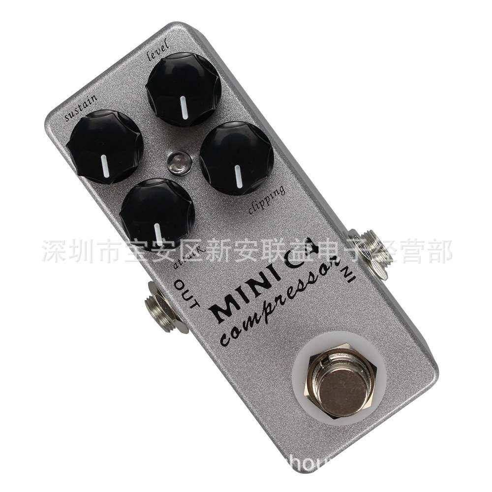 Mosky MINI C4 COMPRESSOR吉他压缩效果器 C4 压缩机踏板