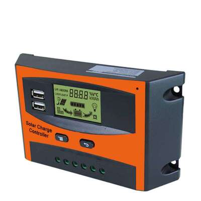 30A12v/24v控制器光伏充电路灯照明太阳能控制器solar controller