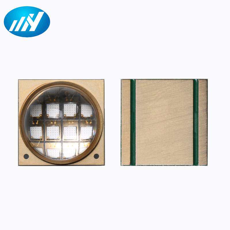 陶瓷基板大功率10W 20W 30W COB集成365nm380nm400nm紫光LED灯珠