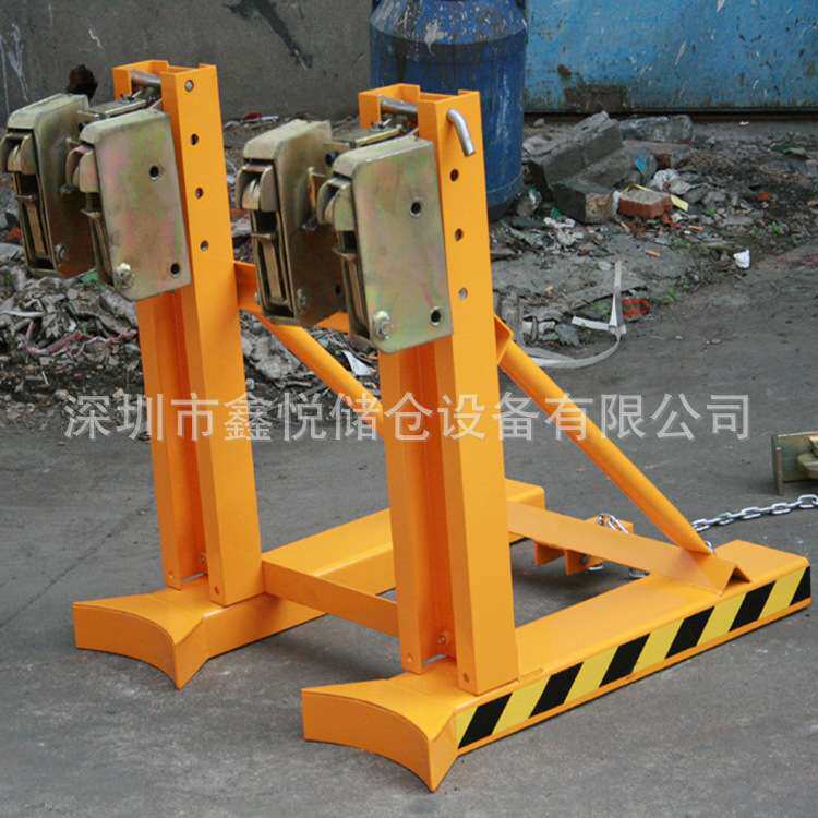 双油桶夹具 油桶夹DG720B 叉车油桶属具 油桶搬运夹