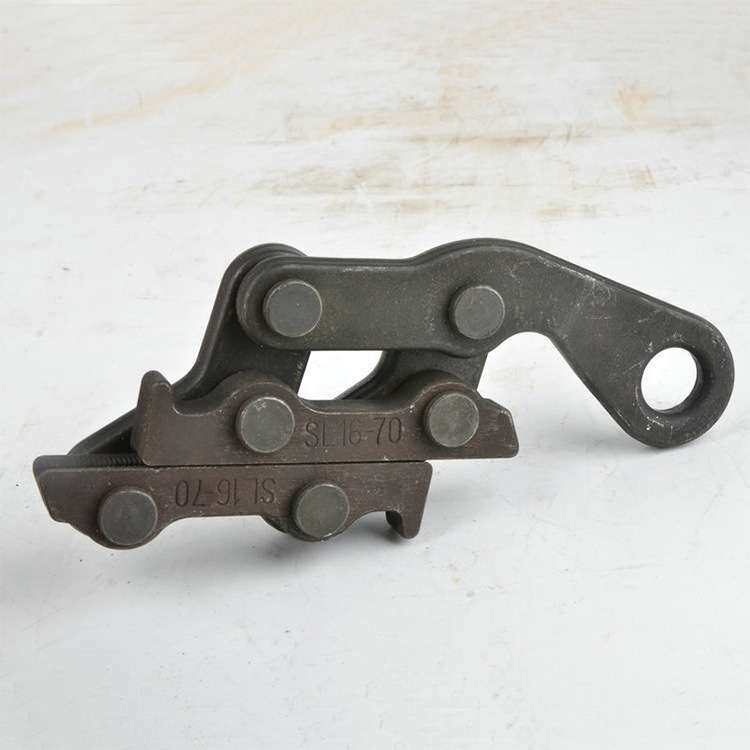 电力工具德式钢绞线卡线器电缆用途平行紧线器地线卡线器