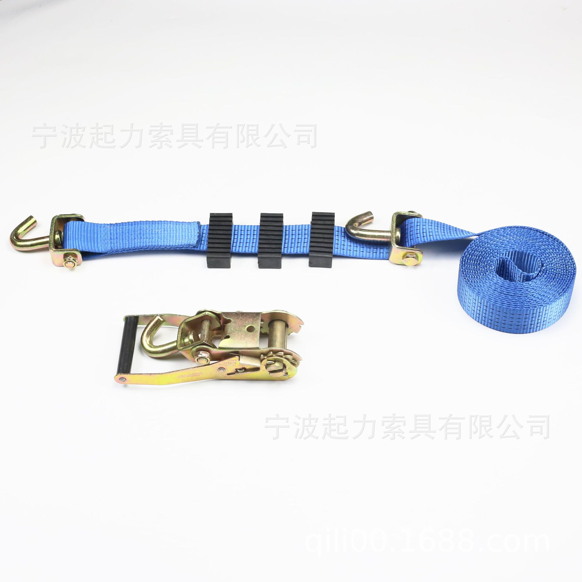 橡胶块旋转钩轮胎固定拉紧器