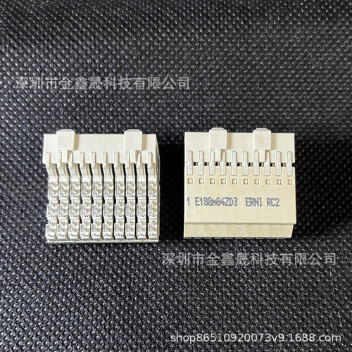 ERNI973028原装60针背板连接器