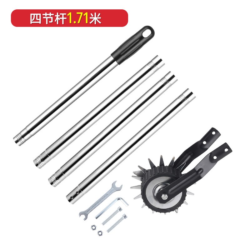 亚马逊新款 轮式手动草坪磨边机  人工草坪修剪机除杂草园林工具图片