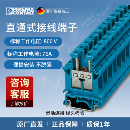 菲尼克斯螺钉接线端子BU-3006056