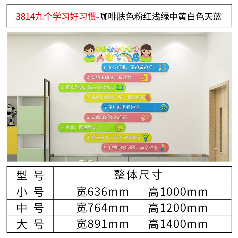 幼儿园墙面贴装饰环境创设意教室布置主题材料背景文化午托管班级