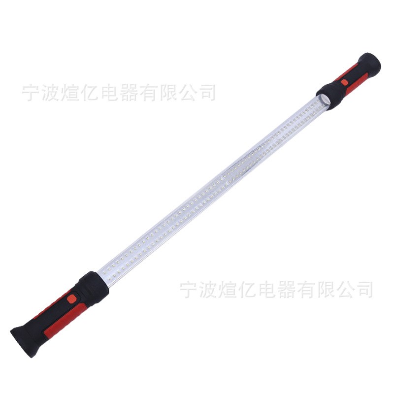 120SMD汽车维修照明工作灯带支架磁吸可充电应急LED强光检修灯