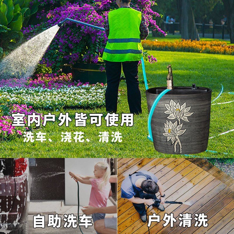 复古陶瓷拖把池阳台墩布池子卫生间洗地盆户外庭院带龙头一体水槽