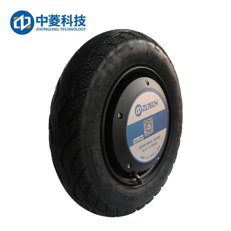 中菱科技14寸大功率轮毂电机200KG高精度编码器重启轮胎越野机器