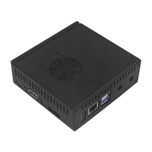 香橙派N505/N506金属散热外壳 Orange Pi 5/5B风扇散热保护壳盒子