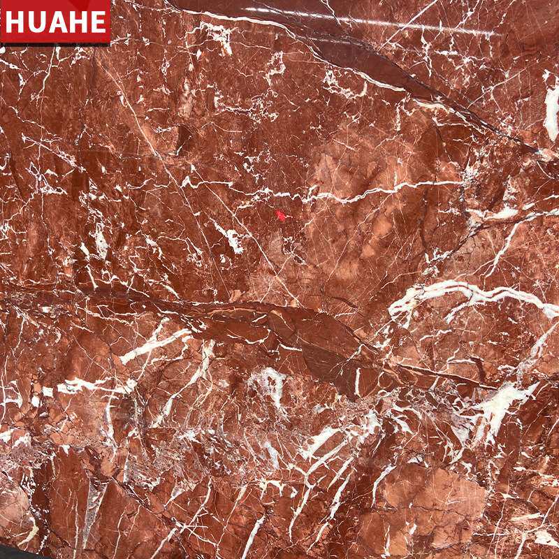 雅殿红天然大理石 红色石材飘窗台奢石台桌面过门槛楼梯 加工