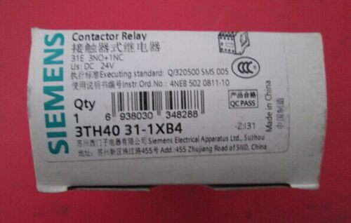 继电器3TH40DC24V31-1XB4