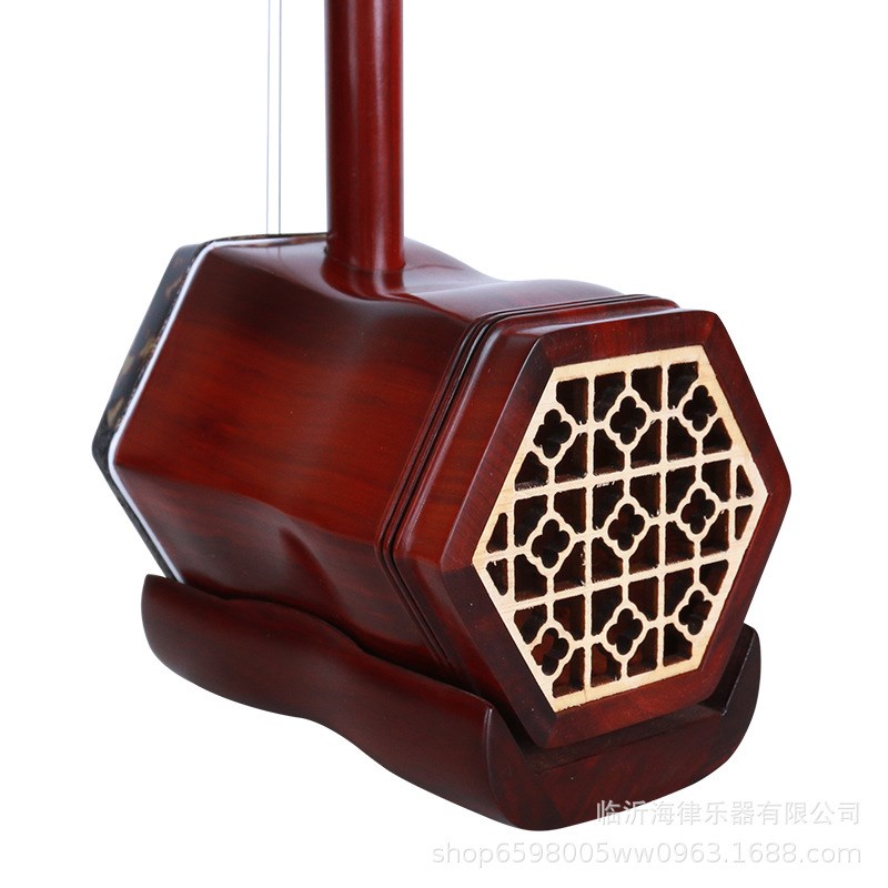 厂家非洲小叶紫檀二胡 科特迪瓦紫檀小叶紫檀二胡乐器厂家